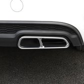 Geschikt voor Audi A6 C7 Chrome uitlaat trim tip decoratie lijsten Styling Sierstuk Avant S6 Rs6