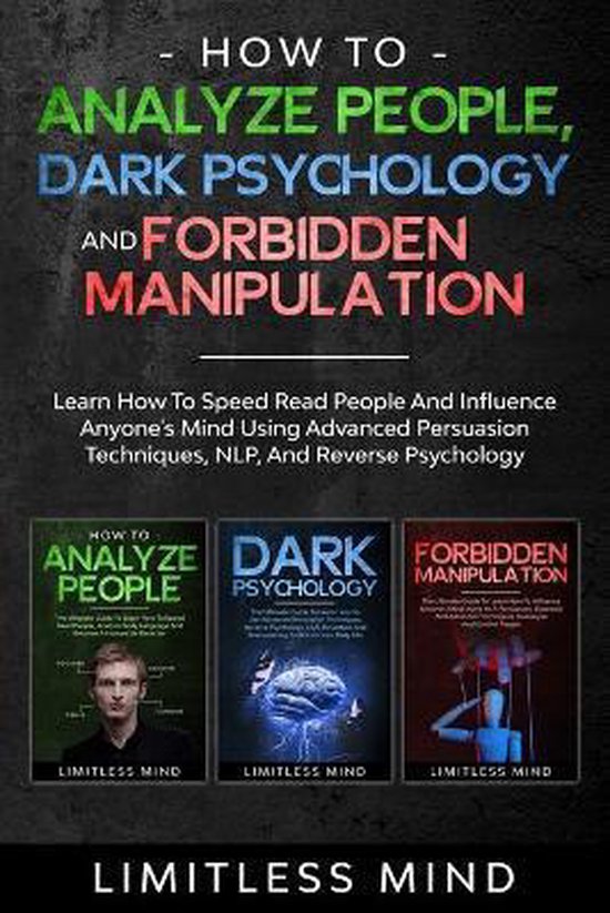 How To Analyze People, Dark Psychology And Forbidden Manipul ... - cover