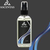 Ascentas Autoparfum All Men - 100ML - Lange gebruiksduur - Spray op de automat - Makkelijk op te bergen