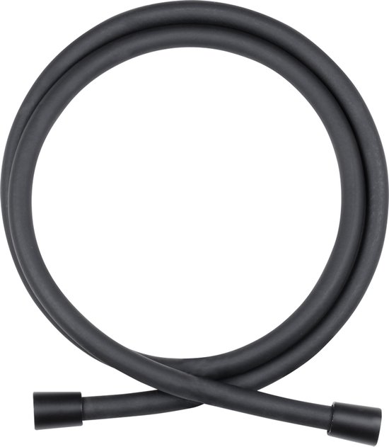 Differnz Doucheslang Zwart - 1.5 meter - 1/2 inch - Doucheslang 150 cm