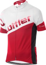 Löffler Fietsshirt Jersey Messenger Heren Polyester Rood Mt 56