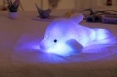Lichtgevende Knuffel - Dolfijn Die Licht Geeft - Prachtige Knuffel Geschikt voor Kinderen - Blauw