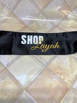 Shop Layah Satin/Silk Wrap voor pruiken/laces/edges - Melt down wrap/band for wigs/laces/edges  - Satijnen Band