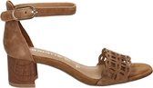 Tamaris Gekleed Sandalen Hak - cognac - Maat 39