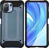 iMoshion Rugged Xtreme Backcover voor de Xiaomi Mi 11 Lite (5G/4G) / 11 Lite 5G NE -Donkerblauw