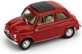 Fiat Nuova 500D Closed 1960 Red