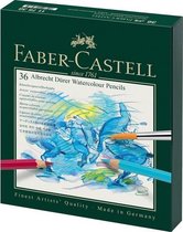 Crayon aquarelle Faber-Castell Albrecht D 黵 er boîte de studio - 36 pièces