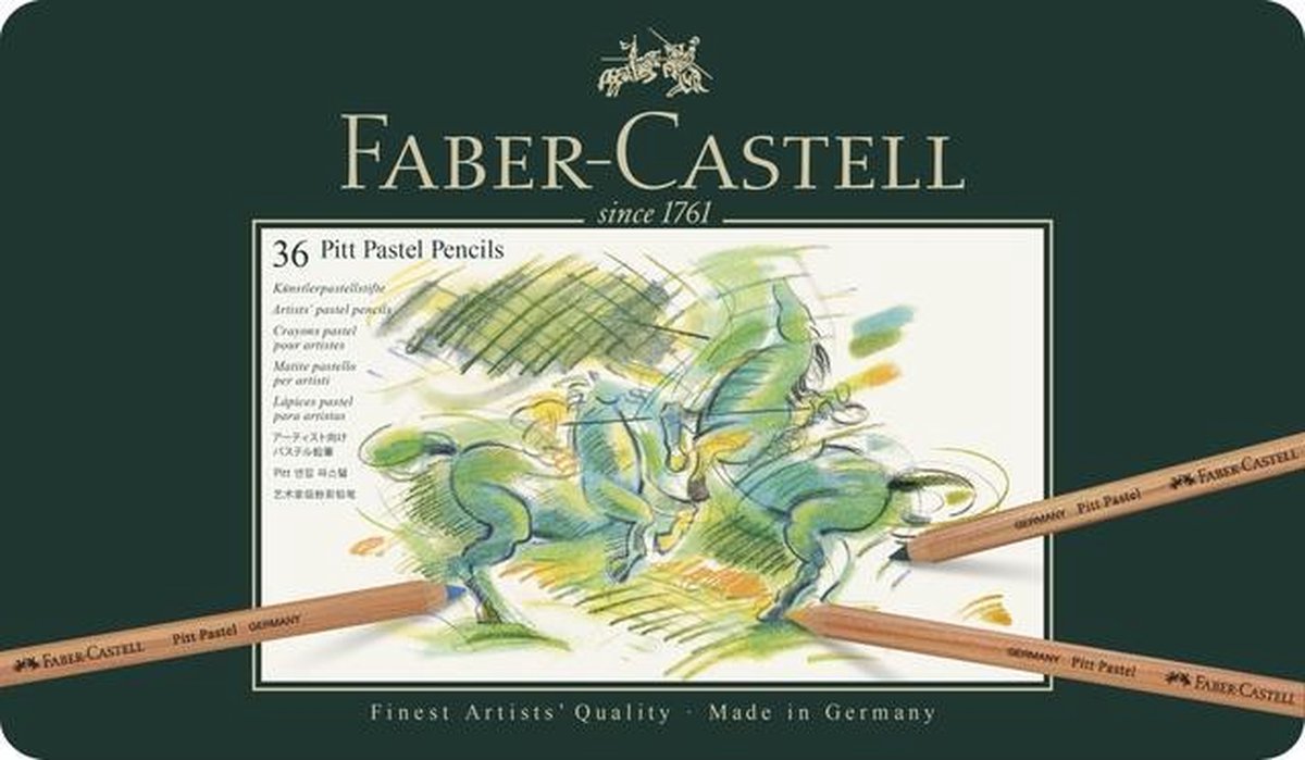 Faber-Castell pastelpotloden - Pitt - 36 stuks - FC-112136 — cadeau in Hobby - foto 5