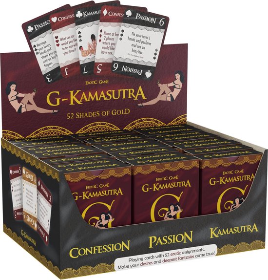 Kamasutra 52 Shades Of Gold Erotische Spellen 18 Erotic Card Game Bestel Nu 