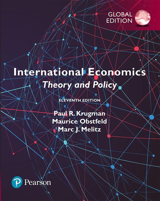 International Economics: Theory and Policy, Global Edition - cover