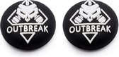 Playstation 3, 4, 5. | XBOX One, X, S Series Thumb Grips Outbreak