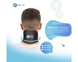 SKAI Fit® - Orthopedische nek brace met zelfverwarmende magneten - Nekpijn - Spierpijn