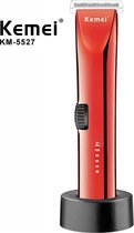 Kemei Pro-Liner KM-5527 - Tondeuse - Trimmer - Carbon Staal - One-Handed Operation Systeem - Aluminium Body