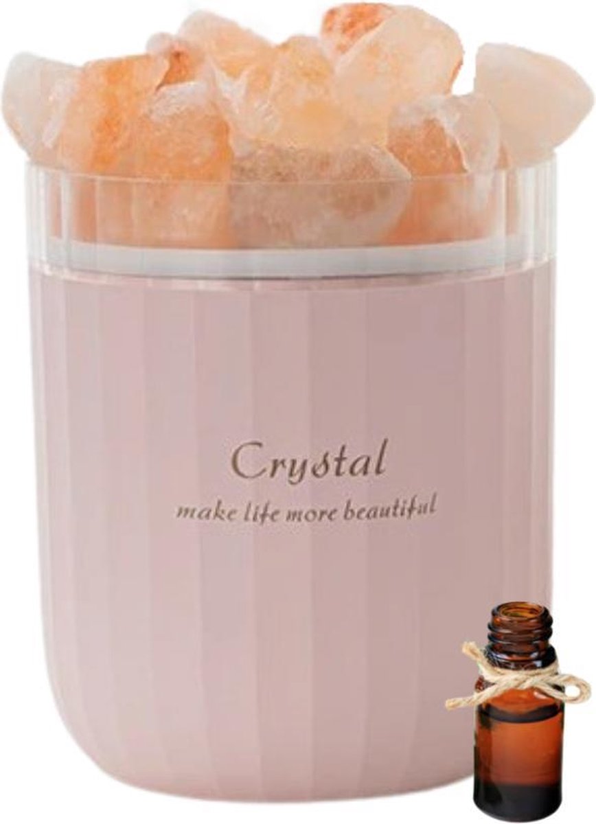 Naar boven Medicinaal Zwitsers Crystal® 2-in-1 Zoutlamp & Aroma Diffuser-- Zoutlamp Himalayazout -  Zoutlamp... | bol.com