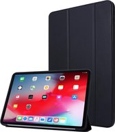 Voor iPad Pro 11 (2020) PC + PU lederen tas met drievoudig (zwart)