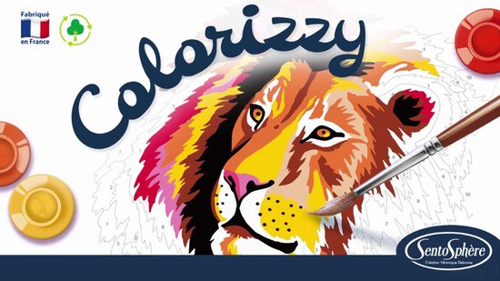 Colorizzy - Savane - Peintures par Numéros - Sentosphère