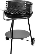 Master Grill - Houtskoolbarbecue Barbecuegrill met wielen en draagbaar