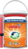 Ariel All in 1 Wasmiddel Pods Oranje Fan Trommel - 2x50 Wasbeurten - Halfjaarbox