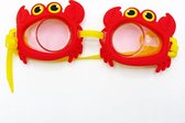 Duikbril Krab voor kinderen | Crab Goggles for kids | Rood