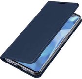 Dux Ducis OnePlus 9 Pro Wallet Case Hoesje - Blauw