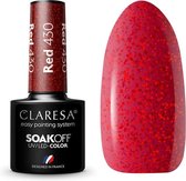 Claresa UV/LED Gellak Rood #430 – 5ml.