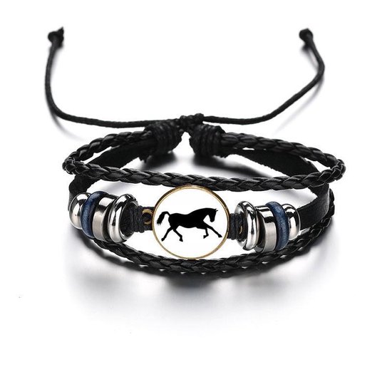 Akyol - Paard armband- Paarden - Paardenliefhebber - Leuke kado voor iemand die van paarden houd