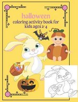 halloween coloring activity book for kids ages 2-4
