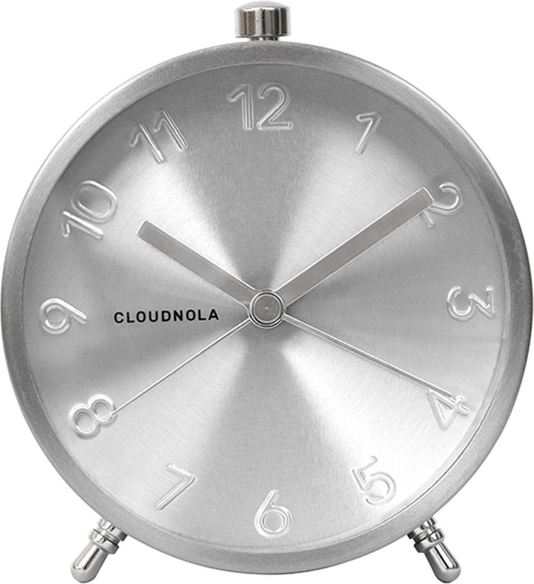 Cloudnola - Glam Silver wekker