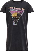 KIDS ONLY KONLUCY LIFE S/S L.A.OVERSIZE TEE JRS Meisjes T-shirt - Maat 158/164