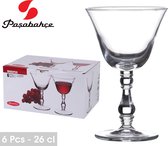 PASABAHCE - Wijnglas - Hock - Set van 6 - 26cl