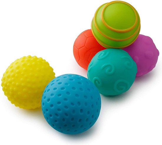 Thumbnail van een extra afbeelding van het spel Playkidz Sensory Balls - Senrorische Ballen Set