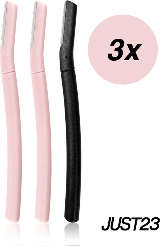 JUST23 Wenkbrauwen Scheermesjes Haar mesje Dermaplaning Wenkbrauw