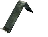 GoudmetHout Industriële Plankdrager L-vorm 15 cm Per stuk - Staal - Zonder Coating - 4 cm x 15 cm x 15 cm