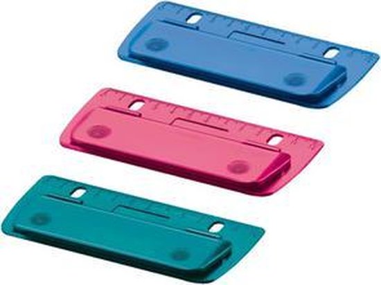 herlitz pocket punch Color-Blocking, perforatiecapaciteit: 2 vel