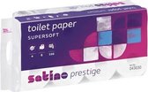 satino by wepa toiletpapier Prestige, 3-laags, helder wit