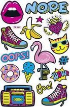Folia Puffy sticker Cool Day, velformaat: 105 x 160 mm