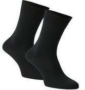 5 paar bamboe sokken maat 43-46 Kleur Zwart