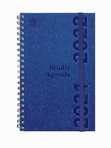 Schoolagenda BASIC - 2021-2022 - ECO Blauw met elastieksluiting (12cm x 19cm)