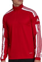 adidas Squadra 21 Sporttrui - Maat XL  - Mannen - rood - wit