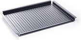 BK Black Steel Barbequeplaat met grillgaten - 44x32 cm