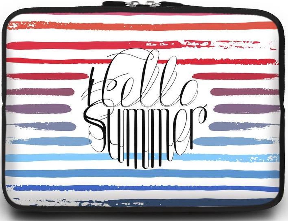 Universele Laptop Sleeve - 15.6 inch - Hello Summer
