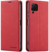 For Huawei P40 Lite / nova 6 SE Forwenw Dream Series Oil Edge Strong Magnetism Horizontal Flip Leather Case met houder & kaartsleuven & portemonnee & fotolijst (rood)