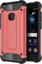 Voor Huawei P10 Lite Magic Armor TPU + PC Combinatie Case (Rood)