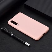 Voor Xiaomi Mi 9 SE Candy Color TPU Case (roze)