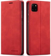 Voor Galaxy A81 / Note 10 Lite Forwenw Dream Series Oil Edge Strong Magnetism Horizontal Flip Leather Case met houder & kaartsleuven & portemonnee & fotolijst (rood)