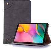 Retro Book Style Horizontale Flip Leather Case voor Galaxy Tab A 8 (2019) P200 / P205, met houder & kaartsleuven & portemonnee (grijs)