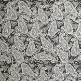 Sarong, pareo, hamamdoek, figuren bloemen patroon lengte 115 cm breedte 165 kleuren zwart wit versierd met franjes