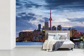 Nuages au crépuscule sur Toronto au Canada Papier peint en vinyle 330x220 cm - Tirage photo sur papier peint