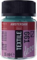 Textielverf - 661 Turkooisgroen - Amsterdam - 16 ml