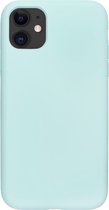 BMAX Siliconen hard case hoesje voor iPhone 11 / Hard Cover / Beschermhoesje / Telefoonhoesje / Hard case / Telefoonbescherming - Turquoise